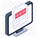 Online Heartbeat Report  Icon