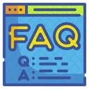 Online Help Faq Question Icon