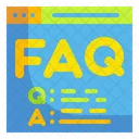 Online Hilfe FAQ Fragen Icon