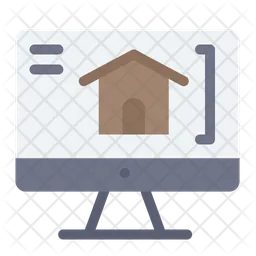 Online Home  Icon