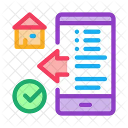 Online Home Check  Icon