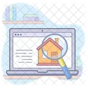 Online Home Search  Icon