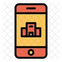 Hotel Booking Booking Smartphone Icon