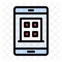 Mobile Online Hotel Icon