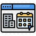 Booking Travel Time And Date Icon