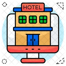 Online hotel  Icon