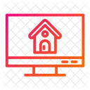 Online House Home Building Icon
