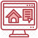 Online House Agreement  Icon