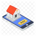 Online Housing Agency Online Homes Housing Application Icon