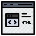 Online-HTML-Codierung  Symbol