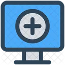 Medical Online Computer Icon