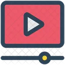 Video Play Streaming Icon