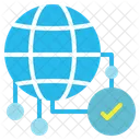 Online Global Network Icon