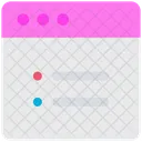 Window Website Webpage Icon