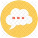 Online Chatting Speech Icon