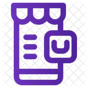 Online Shopping Smartphone Icon
