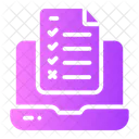 Online Test Exam Icon