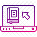 Online Library Renew Icon