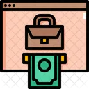 Online Money Digital Icon