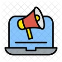 Online Marketing Advertising Icon