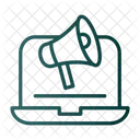 Online Marketing Advertising Icon