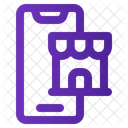 Online Shopping Shop Icon