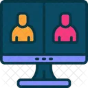 Online Interview Meeting アイコン