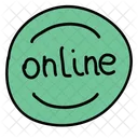 Online Badge Icon