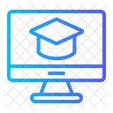 Online School Education Icon