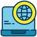 Online Cyber Internet アイコン