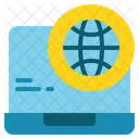 Online Cyber Internet アイコン