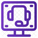 Online Support Service Icon