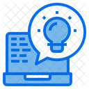 Chat Device Idea Icon