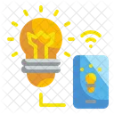 Online Idea Lights Idea Icon