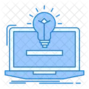 Laptop Losung Idee Icon