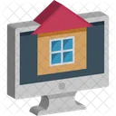 Online Eigenschaft Monitor Home Icon