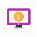 Online Income  Icon