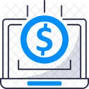 Online Income Earnings Revenue Icon