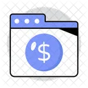 Online Income Online Earning Money Icon