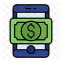 Online Earning Income Money Icon