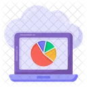 Online Analyse Online Statistik Online Infografik Symbol