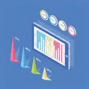 Online Infographic Graph Analytics Graphic Presentation Icon