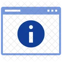 Online Information Info Page Online Info Icon