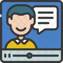 Instructor Elearning Teacher Icon