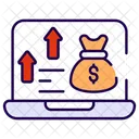 Online Investment Finance Money Icon