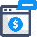 Browser Online Investment Online Payment Icon