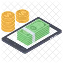 Online Earning Online Investment Online Savings Icon