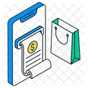 Finance Invoice Online Icon