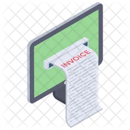 Online Invoice  Icon