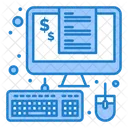 Online Invoice Online Tax Finance Paper Icon